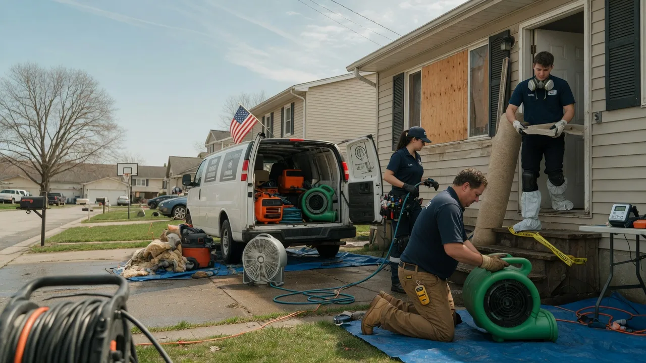 Water Damage Restoration in Washington, KS near me